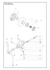 Husqvarna 503624905 onderdelentekening - positie 8