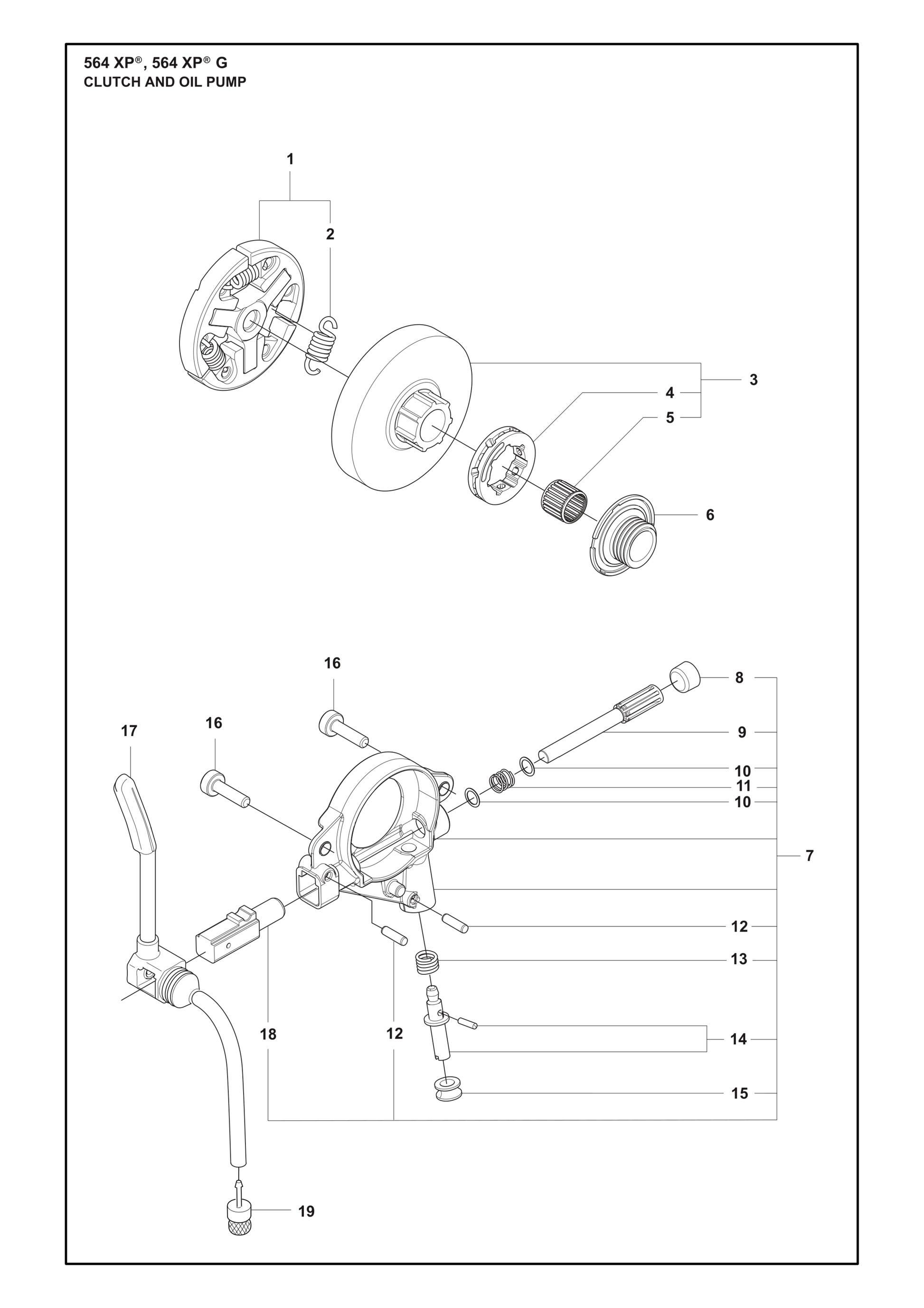 Husqvarna 505200203 onderdelentekening - positie 9