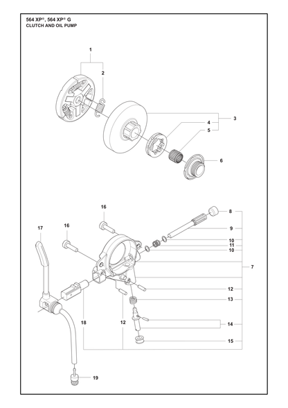 Husqvarna 505200203 onderdelentekening - positie 9