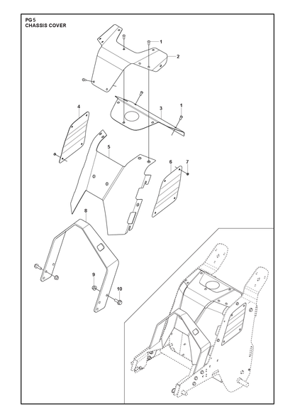 Husqvarna 722787003 onderdelentekening - positie 7