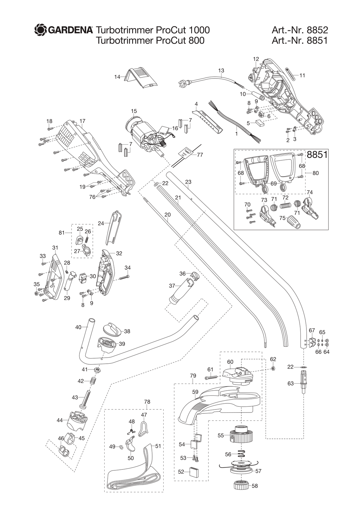 Husqvarna 574728901 onderdelentekening - positie 13