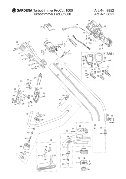 Husqvarna 574728901 onderdelentekening - positie 13