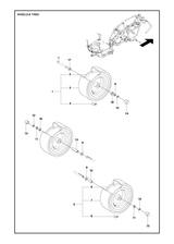 Husqvarna 506596213 onderdelentekening - positie 15