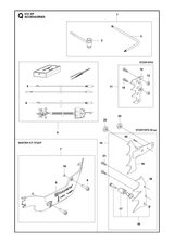 Husqvarna 503558513 onderdelentekening - positie 1