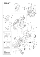 Husqvarna 503215375 onderdelentekening - positie 28