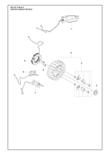 Husqvarna 504872404 onderdelentekening - positie 4