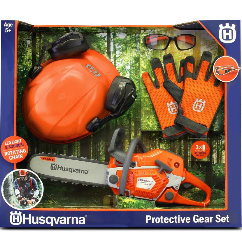 Husqvarna 550XP Speelgoed Kettingzaag & PBM-set-keizers.nu