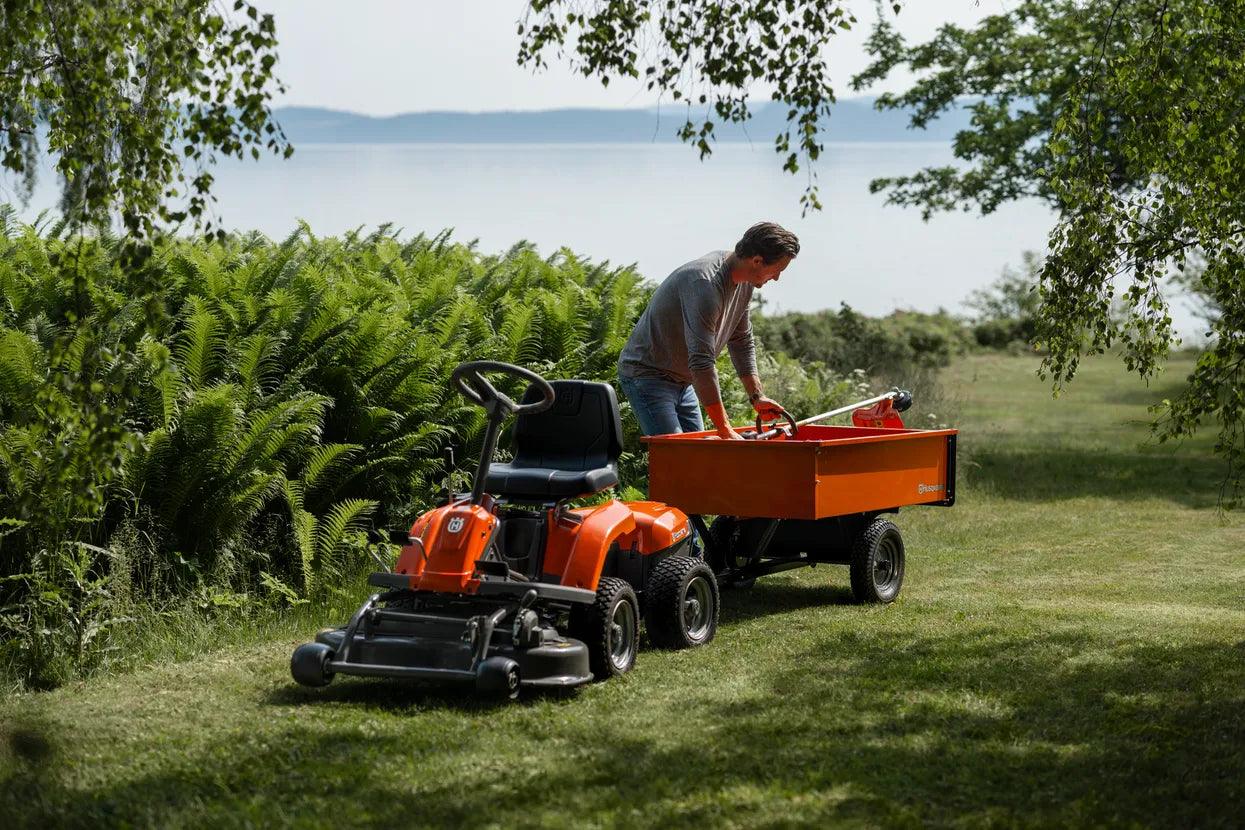 Husqvarna R 112iC Accu Frontzitmaaier - Incl. Maaidek, Accu & Lader