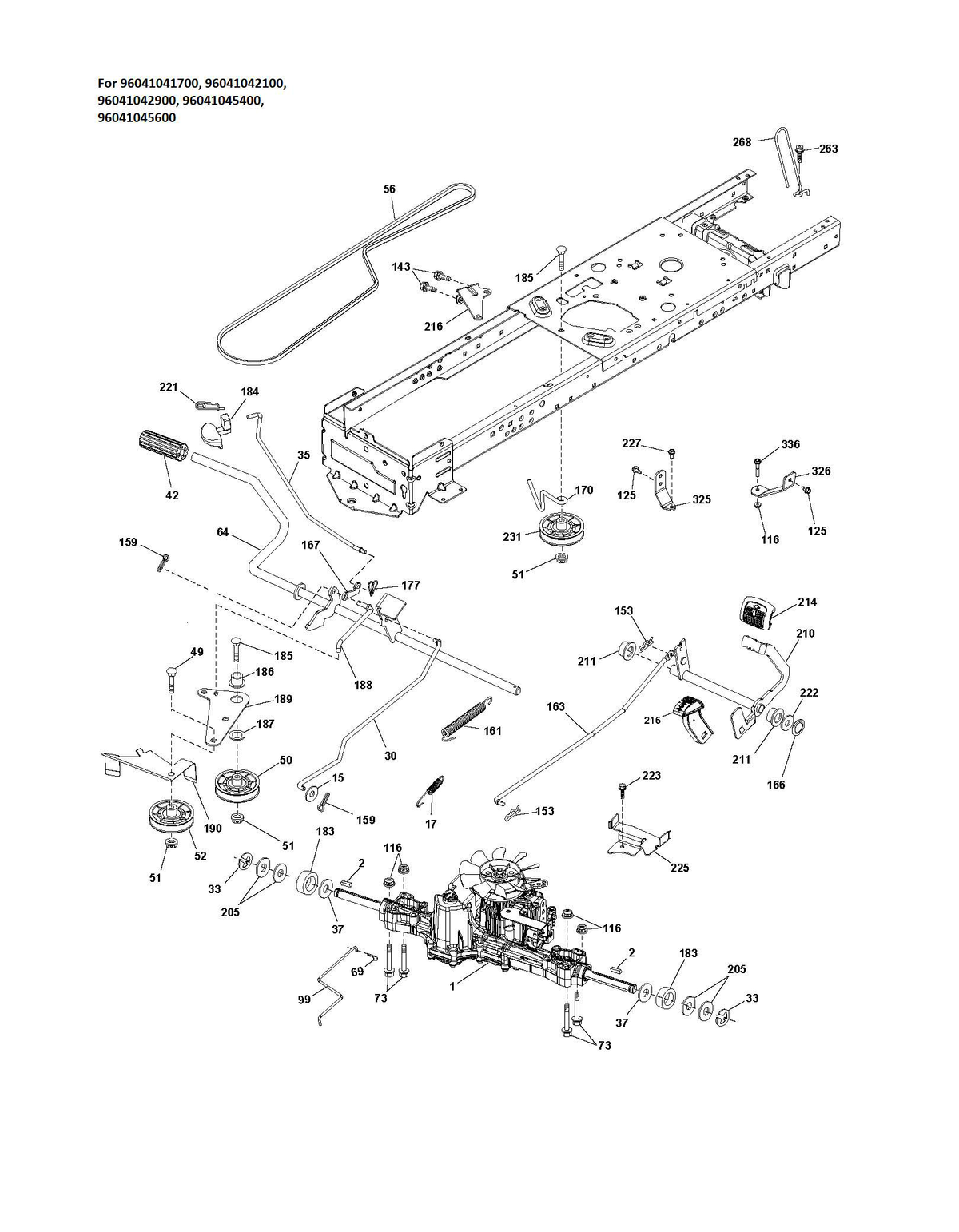 Husqvarna 586606502 onderdelentekening - positie 215
