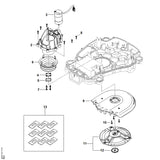STIHL IA017089300 Ring positie 5 technische tekening