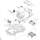 STIHL IA014301421 Elektronisch moduul positie 13 technische tekening