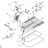 STIHL IA024301401 Elektronisch moduul Dockingstation positie 14 technische tekening