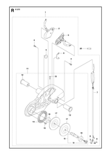 Husqvarna 506358001 onderdelentekening - positie 10