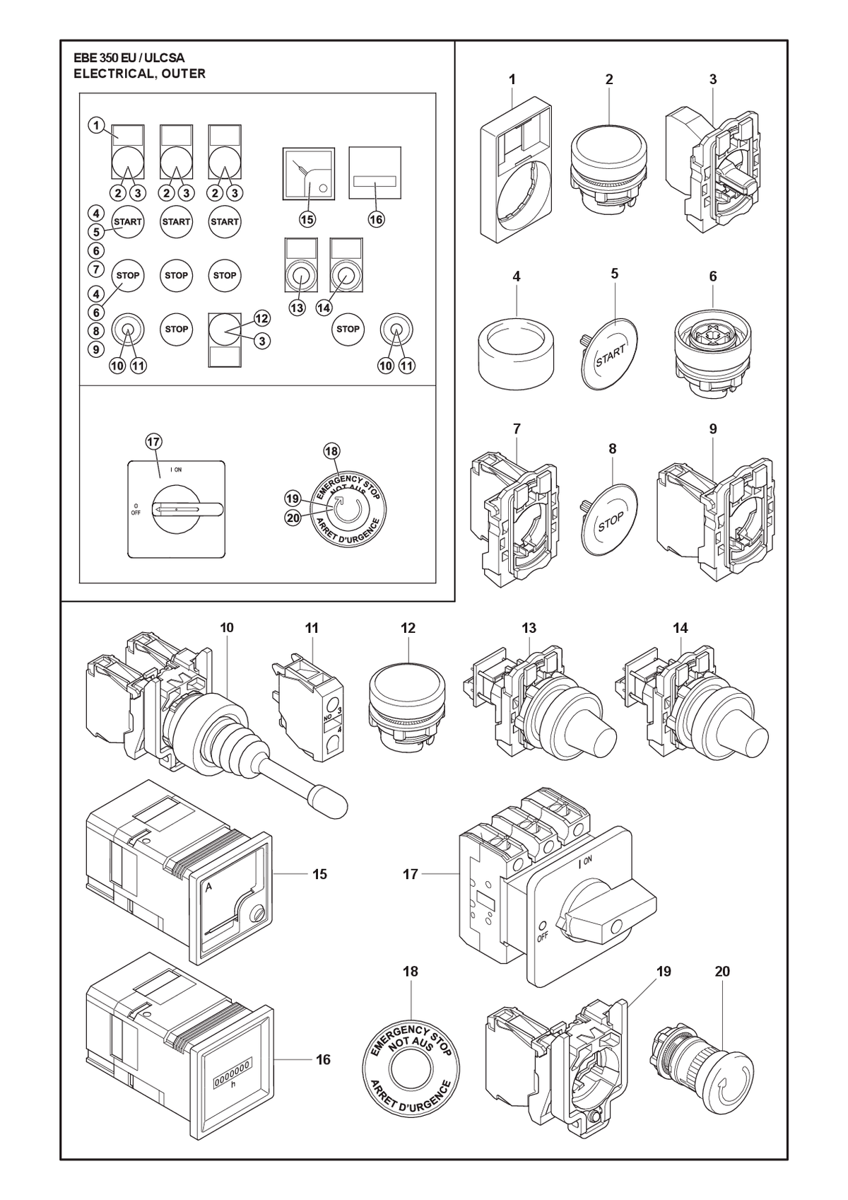 Husqvarna 534757801 onderdelentekening - positie 4