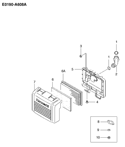Husqvarna 535414555 onderdelentekening - positie 6