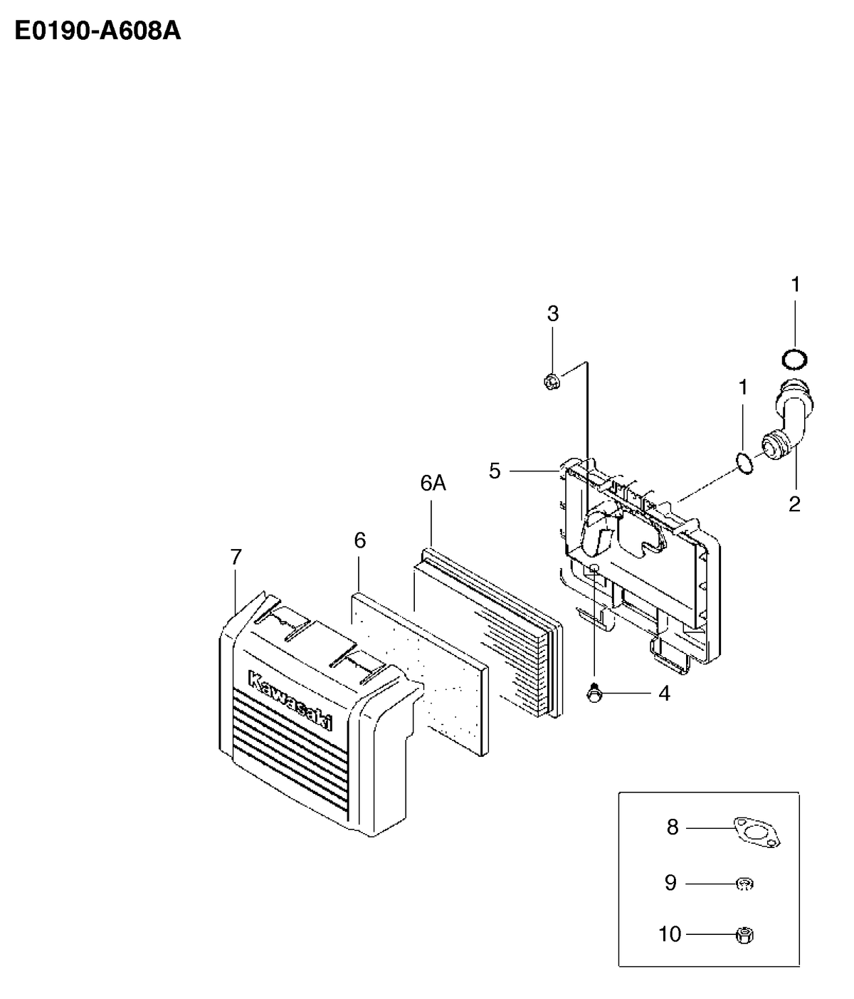 Husqvarna 535414548 onderdelentekening - positie 6