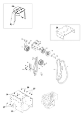 Husqvarna 532409475 onderdelentekening - positie 22