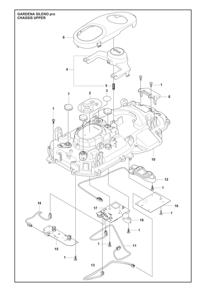 Husqvarna 536658501 onderdelentekening - positie 15