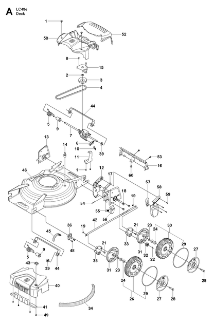 Husqvarna 505130401 onderdelentekening - positie 17