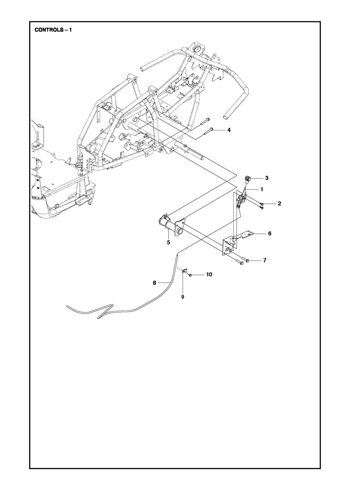 Husqvarna 575240301 onderdelentekening - positie 6