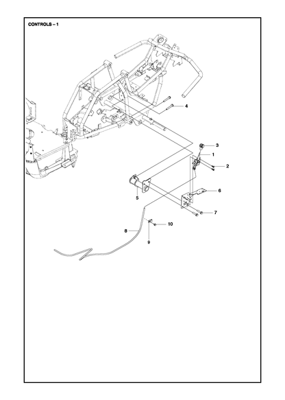 Husqvarna 575240301 onderdelentekening - positie 6