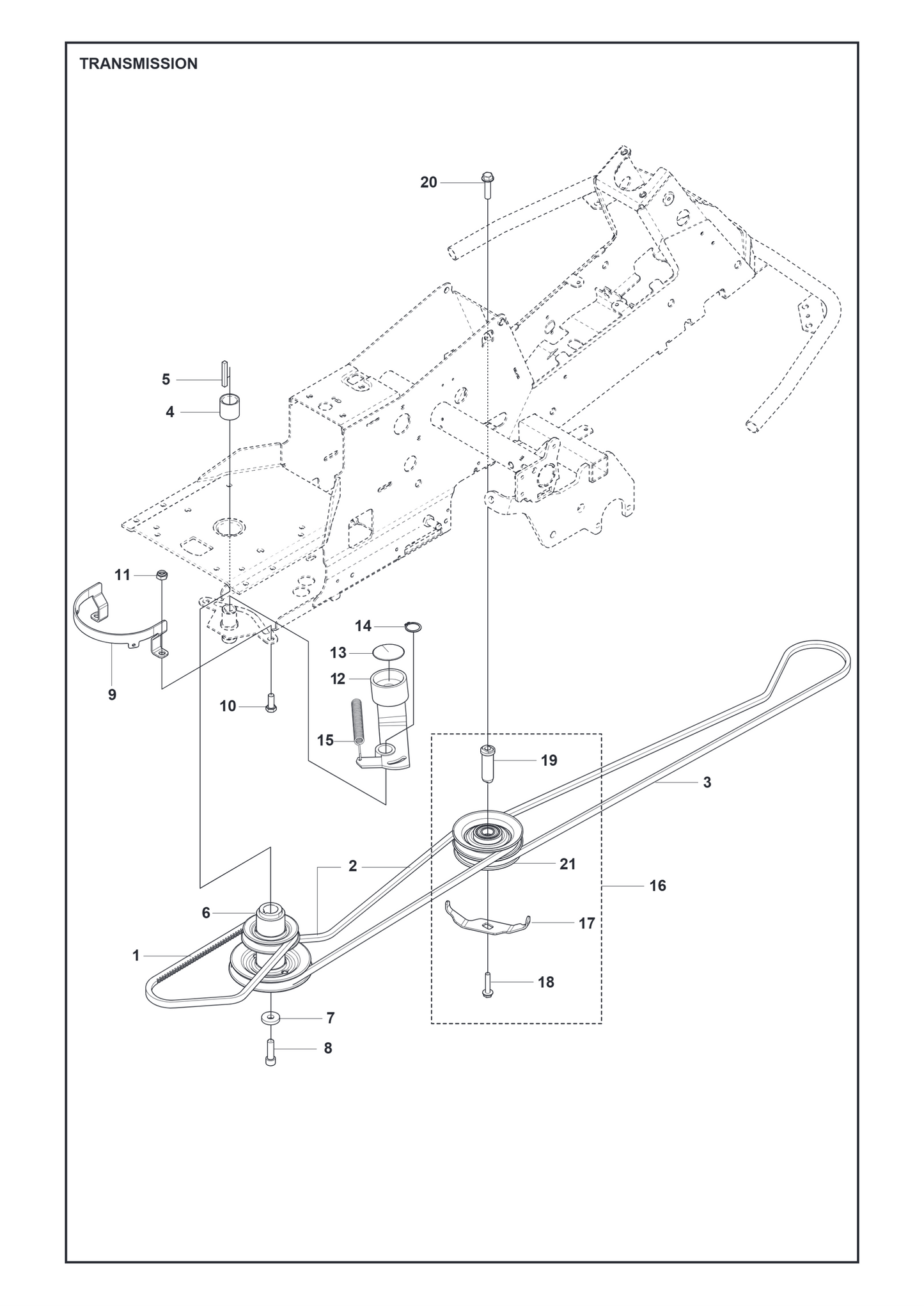 Husqvarna 506509201 onderdelentekening - positie 4