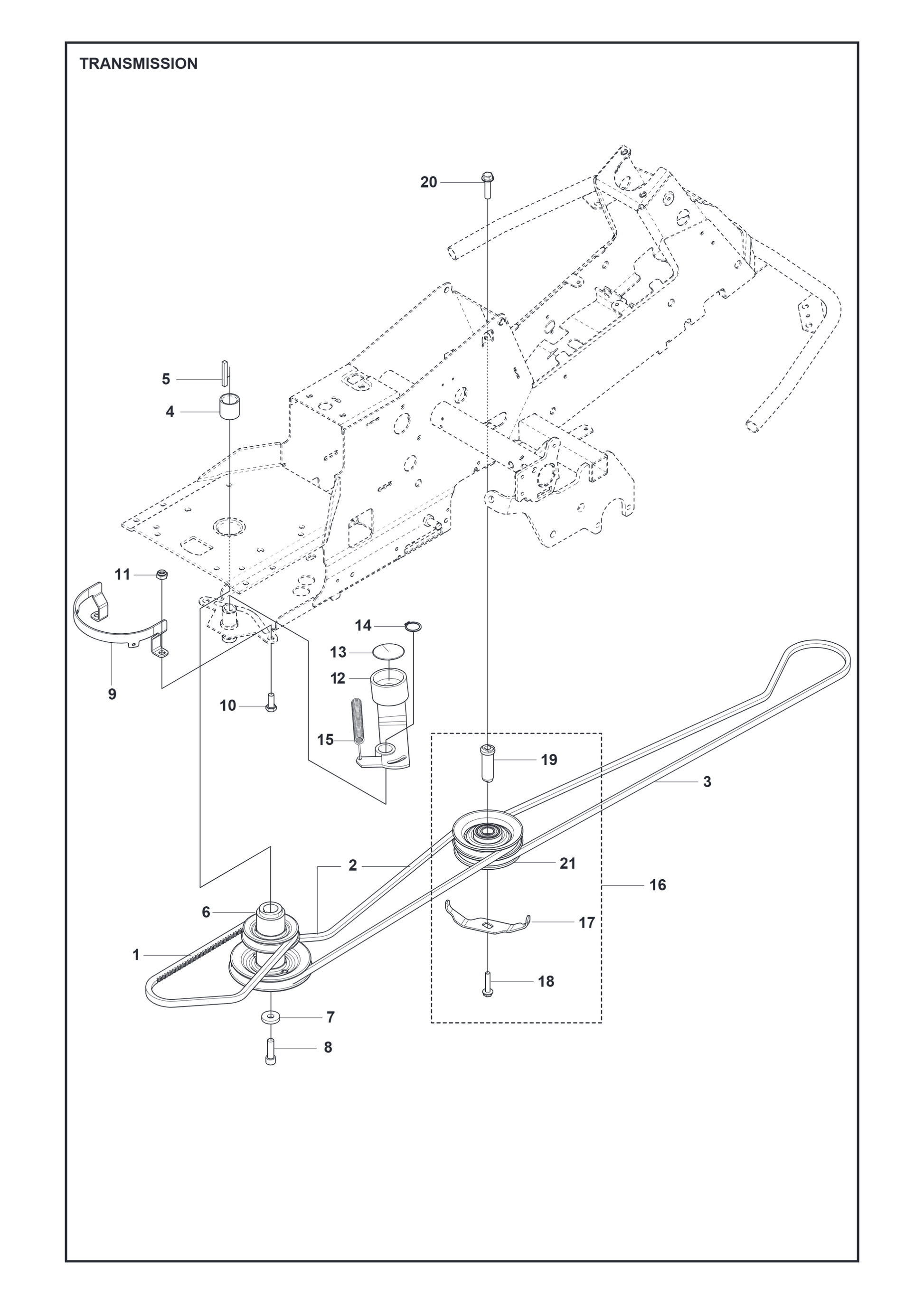 Husqvarna 506509201 onderdelentekening - positie 4