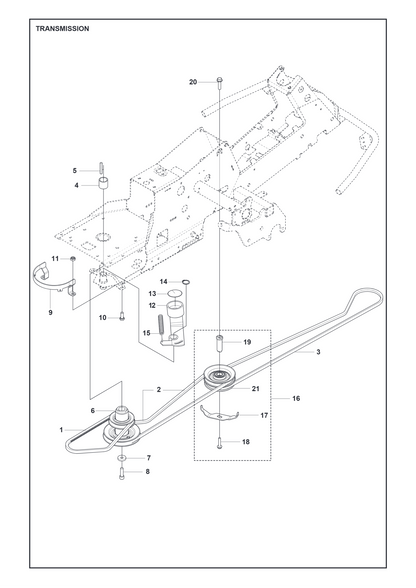 Husqvarna 506509201 onderdelentekening - positie 4