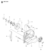 Husqvarna 506334201 onderdelentekening - positie 3