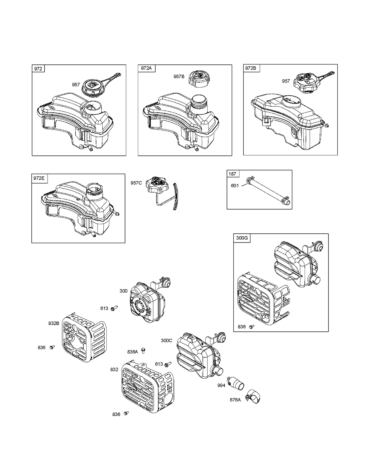 Husqvarna 589669833 onderdelentekening - positie 300