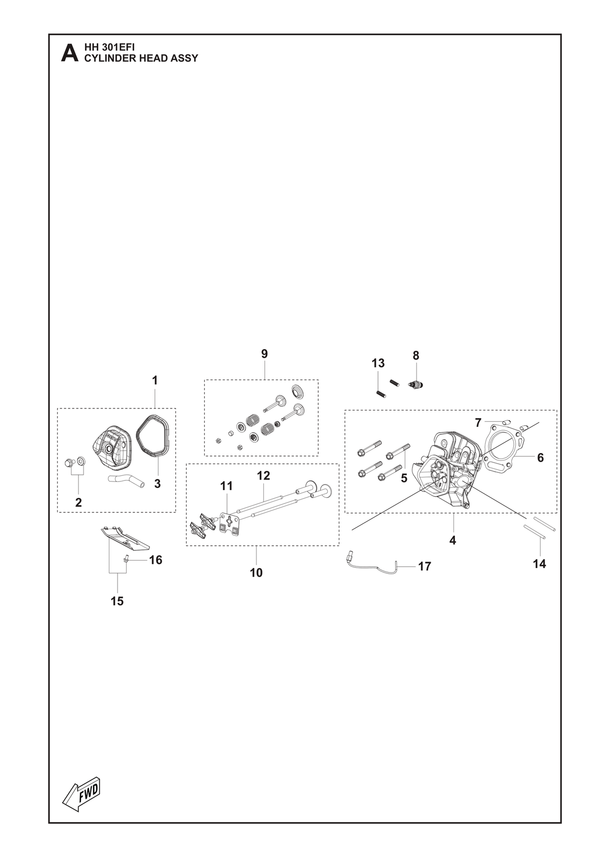 Husqvarna 531146972 onderdelentekening - positie 14