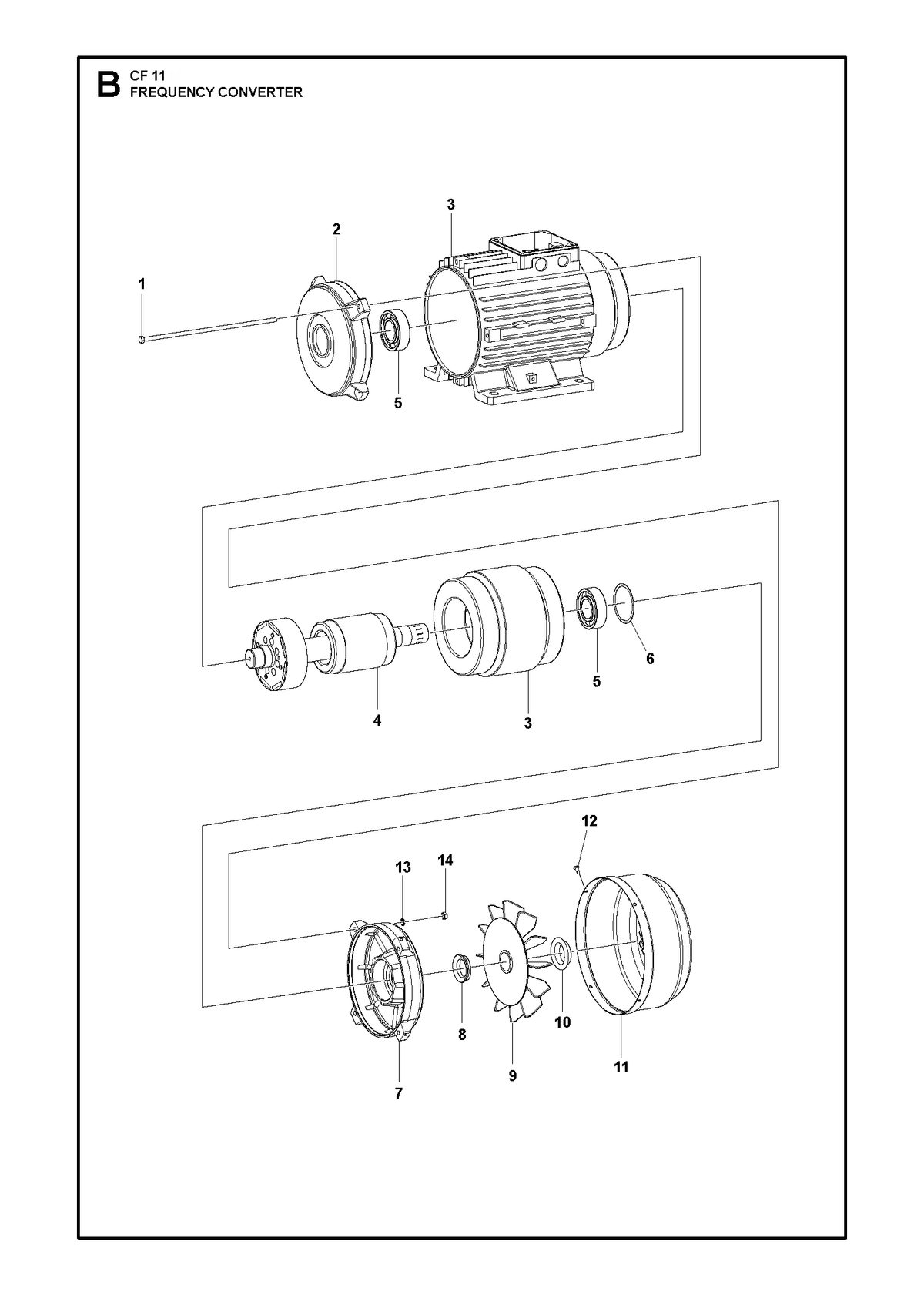 Husqvarna 594620801 onderdelentekening - positie 10
