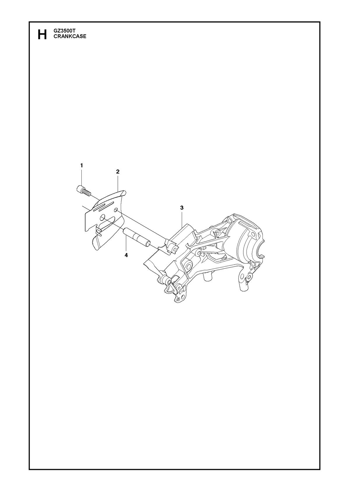Husqvarna 522643401 onderdelentekening - positie 2