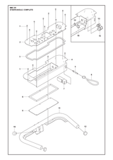 Husqvarna 533795201 onderdelentekening - positie 15