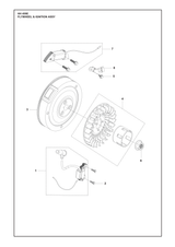 Husqvarna 599348906 onderdelentekening - positie 4