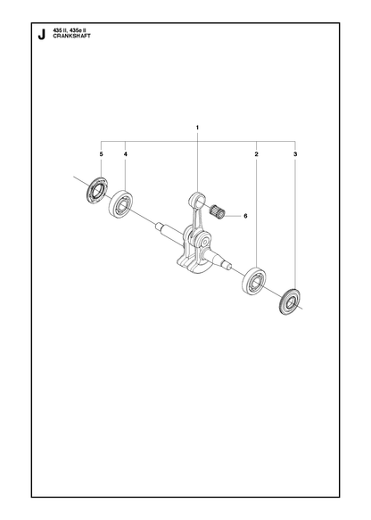 Husqvarna 544251301 onderdelentekening - positie 5