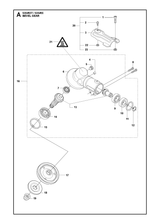 Husqvarna 574404401 onderdelentekening - positie 23