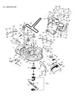 Husqvarna 532439817 onderdelentekening - positie 1