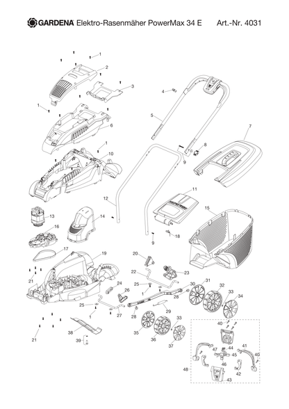 Husqvarna 575717901 onderdelentekening - positie 16