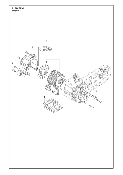 Husqvarna 529708601 onderdelentekening - positie 2