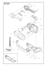 Husqvarna 588602804 onderdelentekening - positie 15