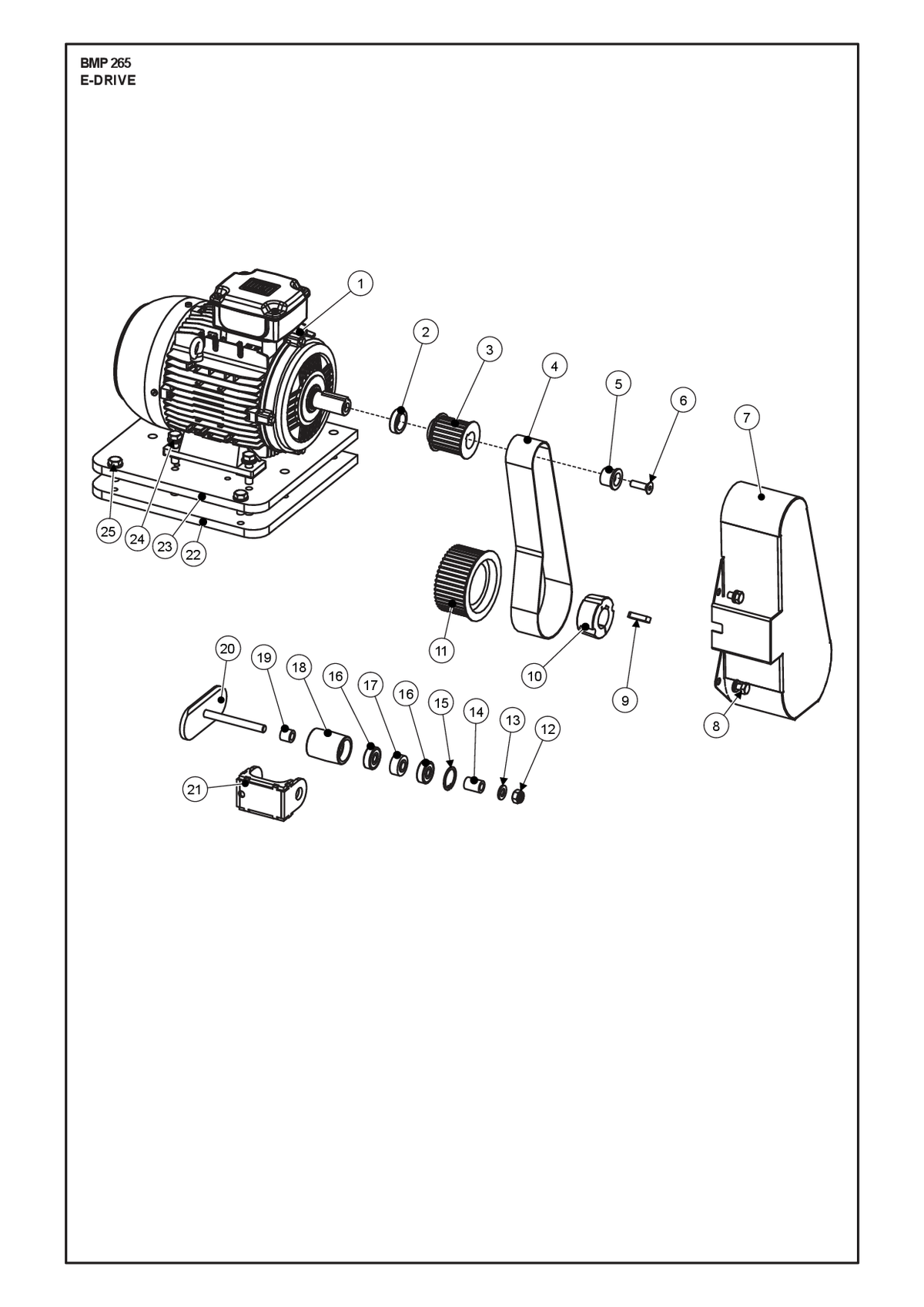 Husqvarna 534312101 onderdelentekening - positie 16