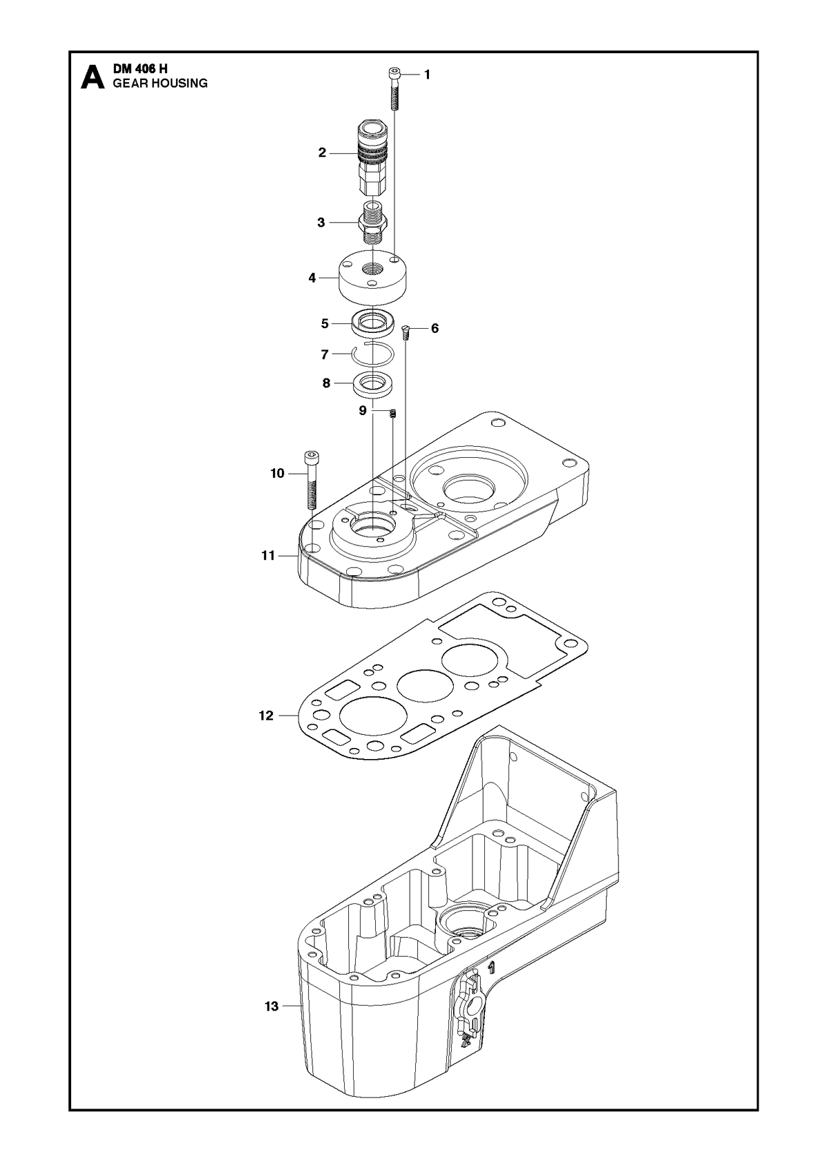 Husqvarna 740512700 onderdelentekening - positie 8