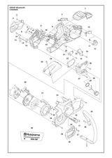 Husqvarna 585480001 onderdelentekening - positie 16