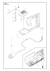 Husqvarna 543052710 onderdelentekening - positie 9