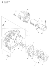 Husqvarna 503217411 onderdelentekening - positie 12
