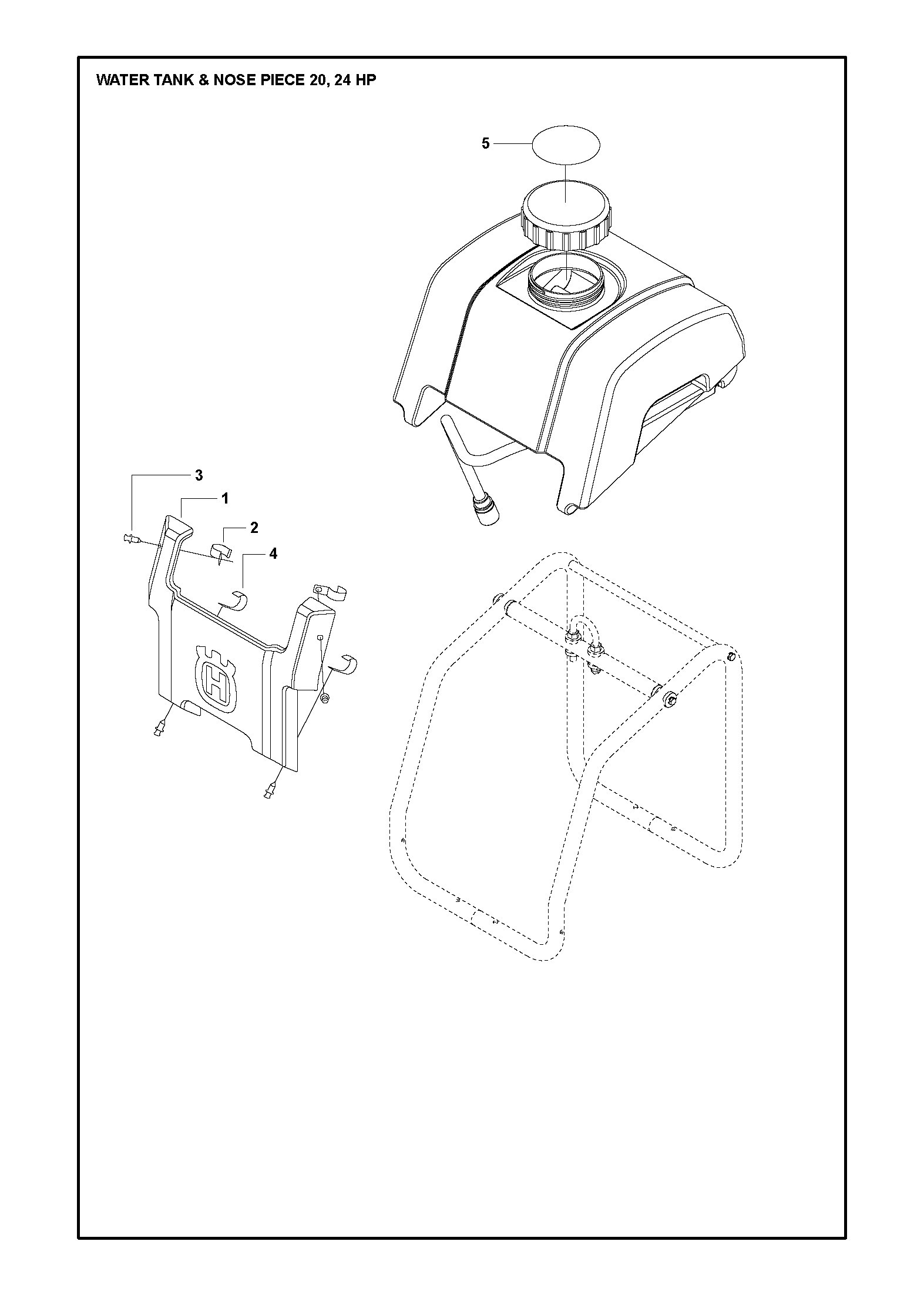 Husqvarna 504101102 onderdelentekening - positie 4