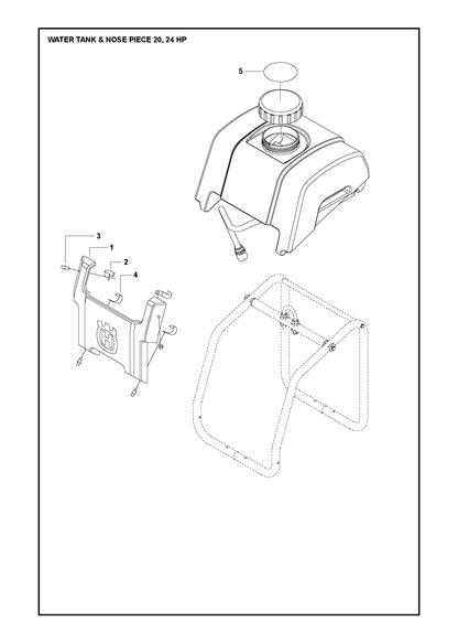 Husqvarna 504101102 onderdelentekening - positie 4