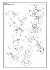 Husqvarna 595276101 onderdelentekening - positie 2