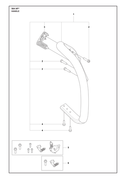Husqvarna 529833701 onderdelentekening - positie 3